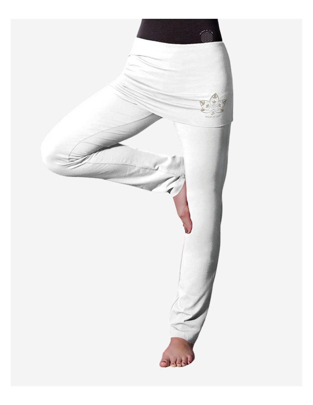 Short de Yoga Homme - Coton Bio Gris - Vêtements de yoga Homme - Coton Bio