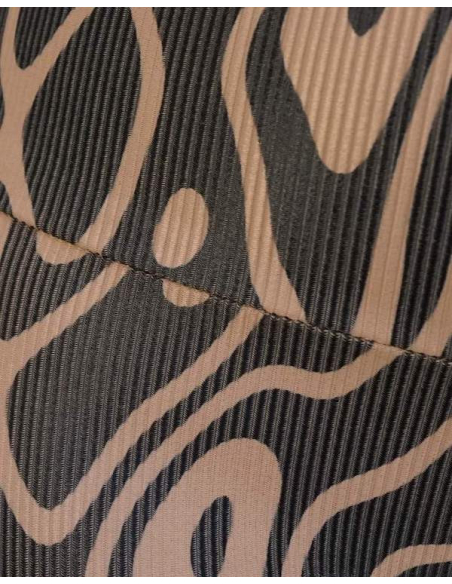 Legging de yoga roads - Noir / Rose