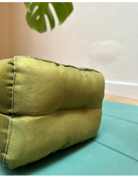 Coussin de yoga et de méditation rectangulaire