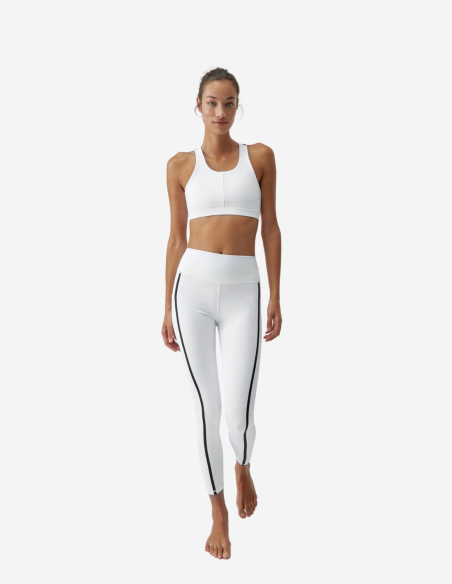 Brassière réversible noire et blanche