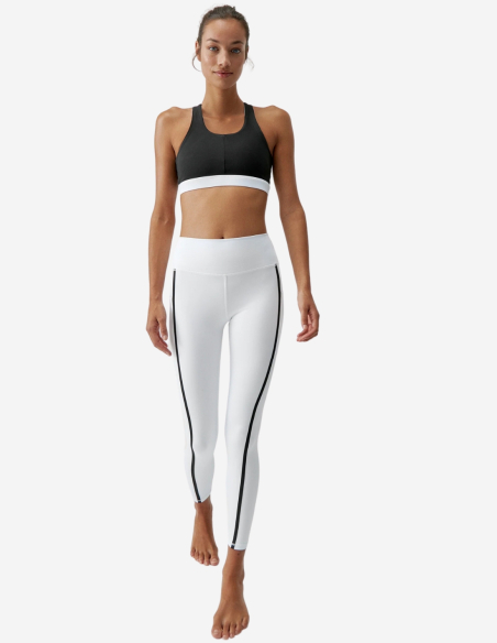 Brassière réversible noire et blanche