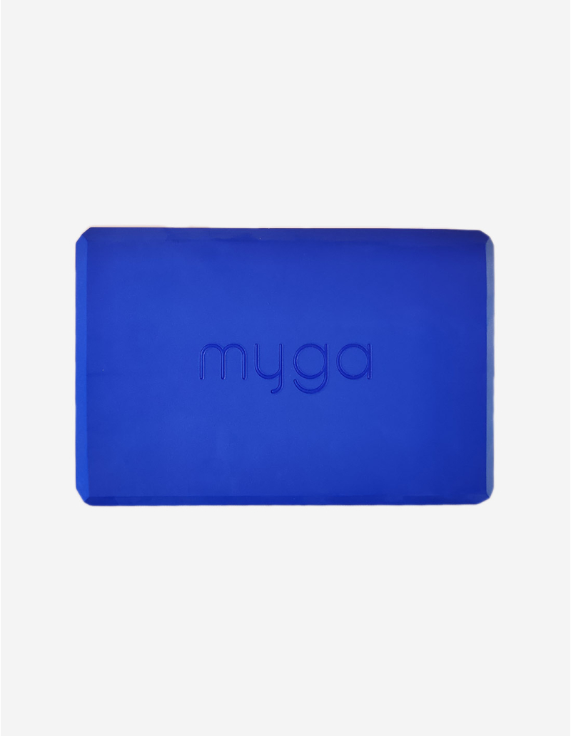 Brique de yoga en mousse - Bleu