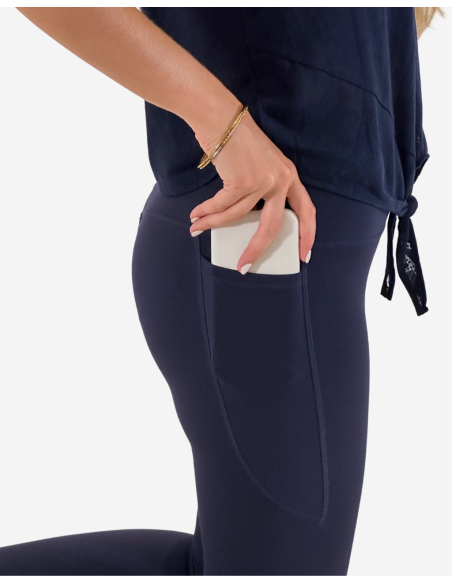 Legging de yoga - Bleu - Only