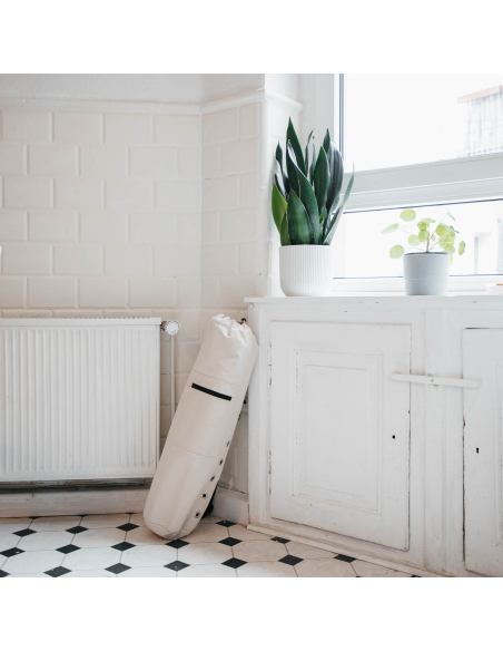 Sac de yoga dans la cuisine